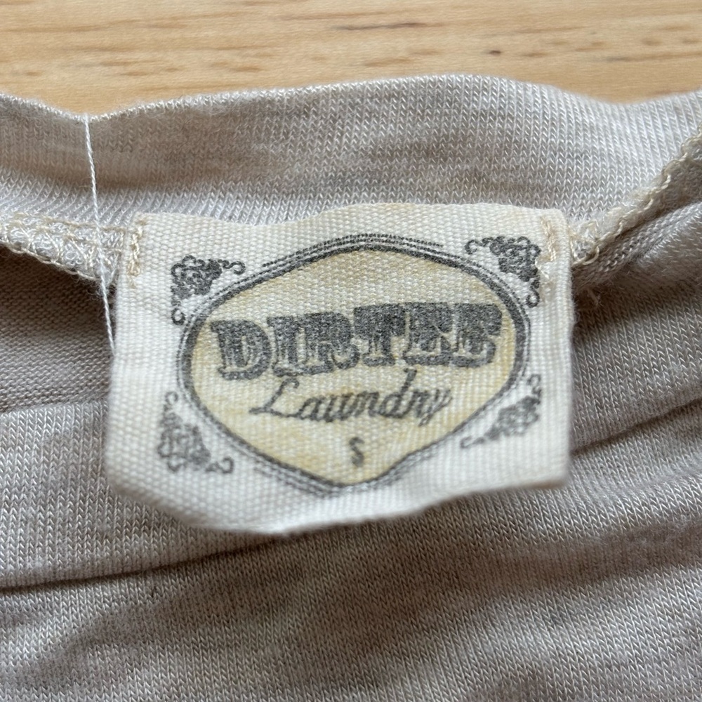 Dream Love Beige Graphic Tee - Picture 3 of 4